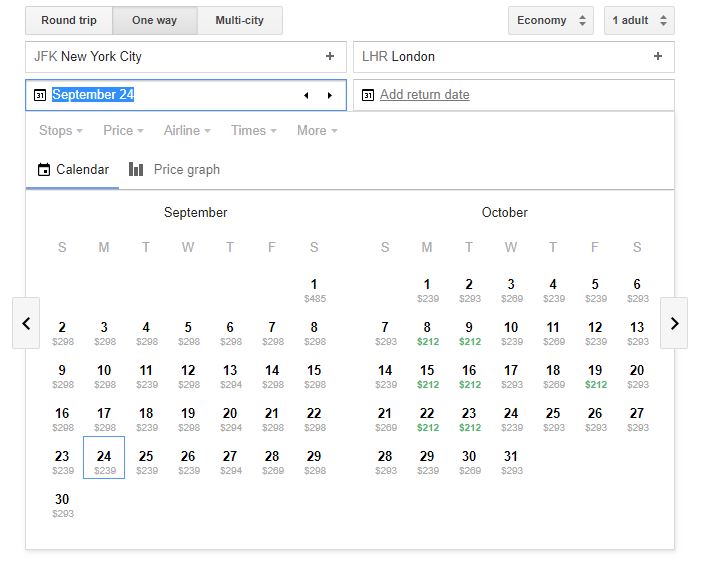 How To Use Google Flights