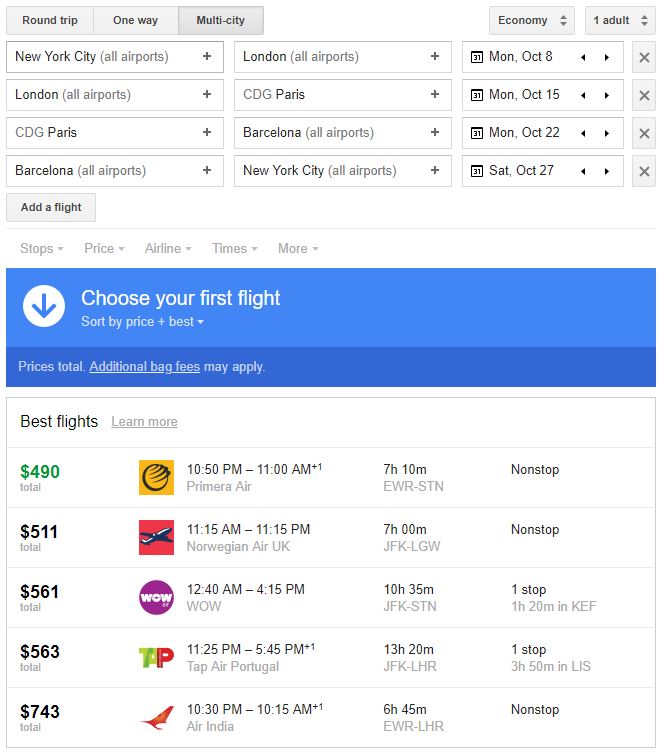 How To Use Google Flights
