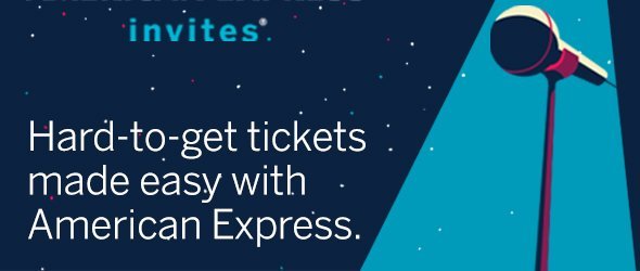Access to Amex Invites & Front of the Line with the Scotiabank Gold American Express Card
