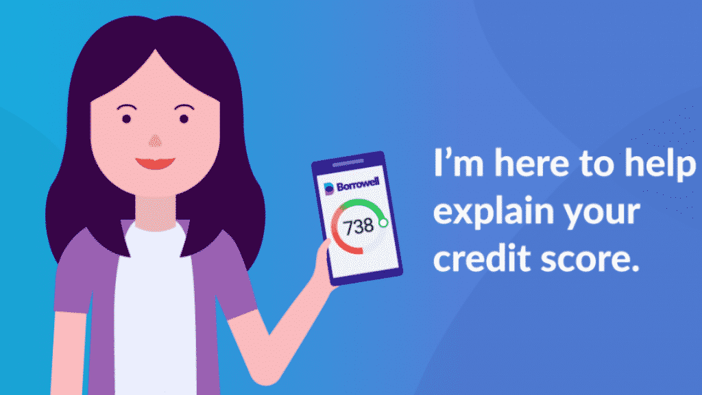 Borrowell's artificial intelligence credit score coach