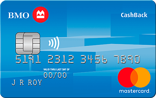 BMO CashBack Mastercard. Best Cashback Mastercard in Canada.