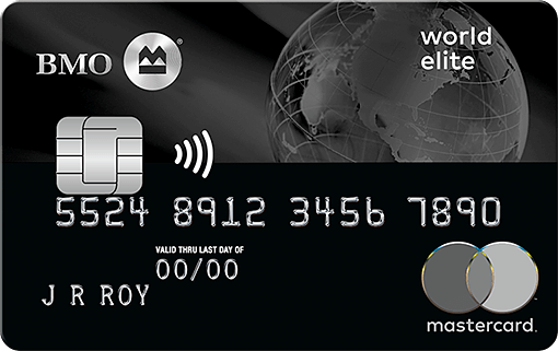 BMO World Elite Mastercard, the best travel Mastercard in Canada