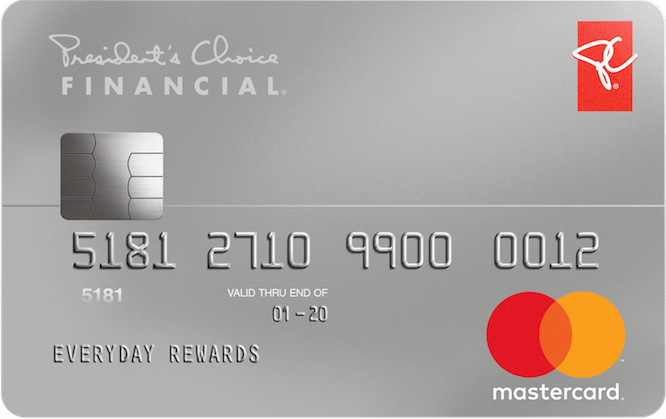 PC Financial Mastercard. Best Mastercard in Canada for everyday spending