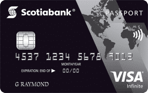 Scoatiabank Passport Visa Infinite Card, the Best Travel Credit Card in Canada for shopping