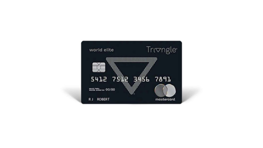 triangle world elite mastercard