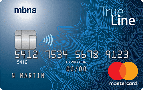 The MBNA True Line Mastercard One of the best low interest credit cards in Canada today