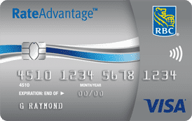 RBC RateAdvantage Visa, a No-fee and low interest credit card