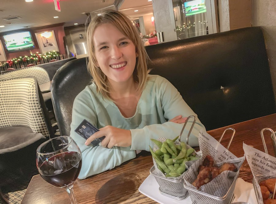 American Express Cobalt Lora Pope Dining