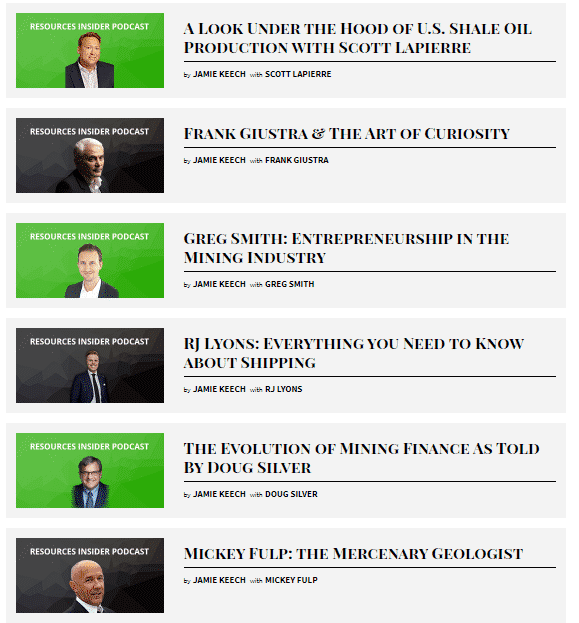 Interesting Podcasts in the capitalist exploits blog