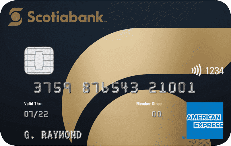 The Scotiabank Gold Amex, a good alternative to the Scotiabank SCENE Visa for Scotiabank account holders