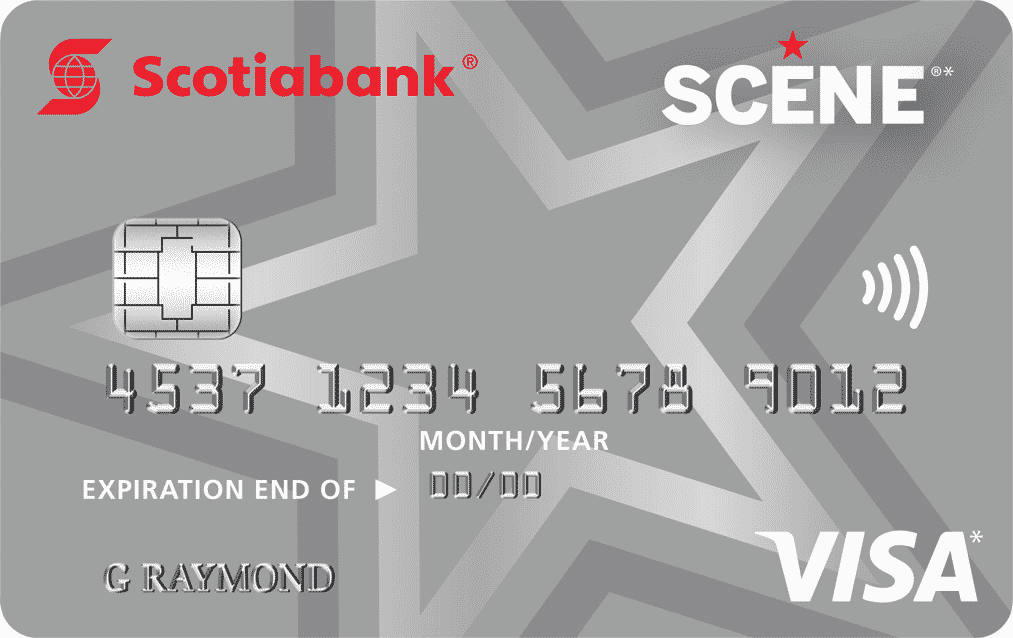 Best Visa Card Canada- Scotiabank SCENE Visa Card