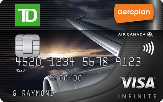 Best Visa Card Canada-TD Aeroplan Visa Infinite Card