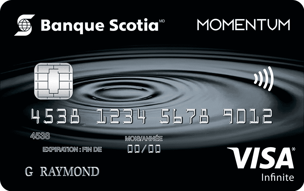 Best Visa Card Canada- Scotia Momentum Visa Infinite