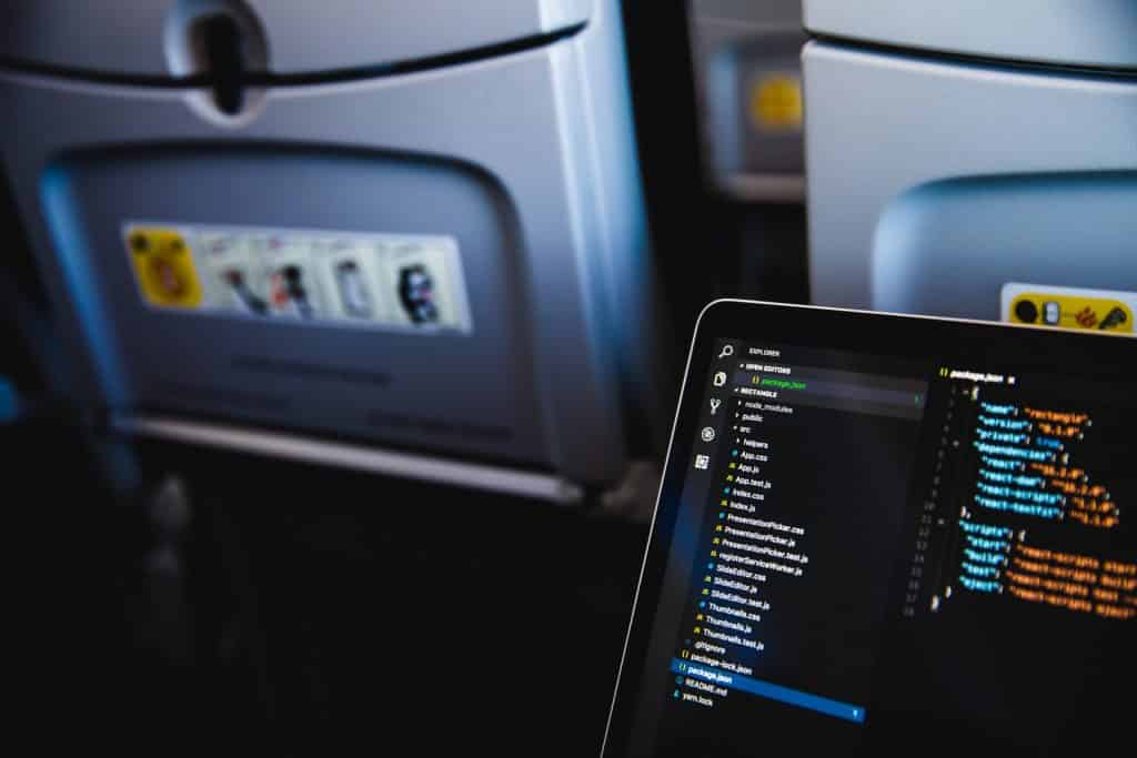 In-flight entertainment Swoop WiFi