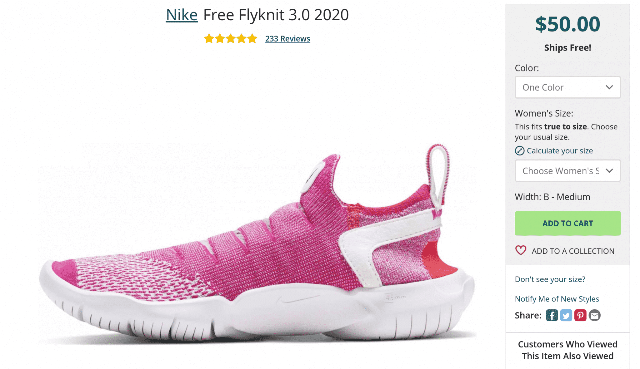 zappos nike free