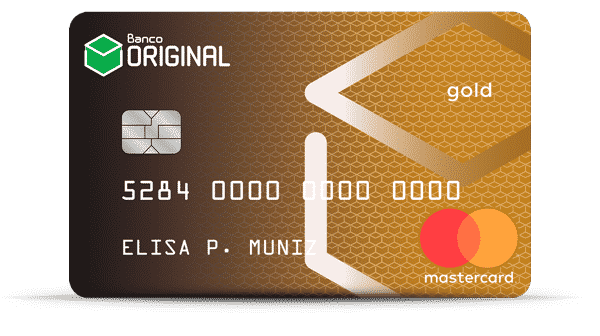 Original Gold Debit Credit Mastercard Card