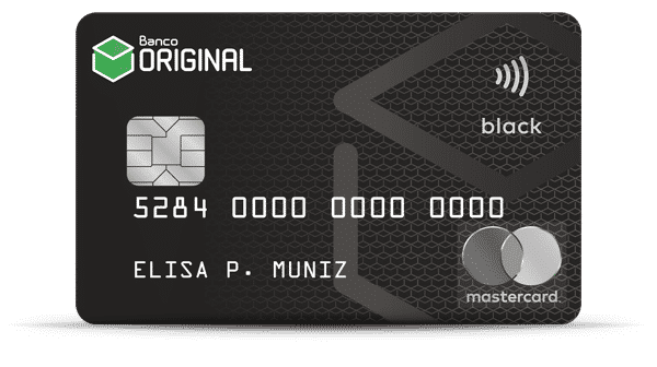 Virtual Bank Original Black Debit Credit Mastercard Card
