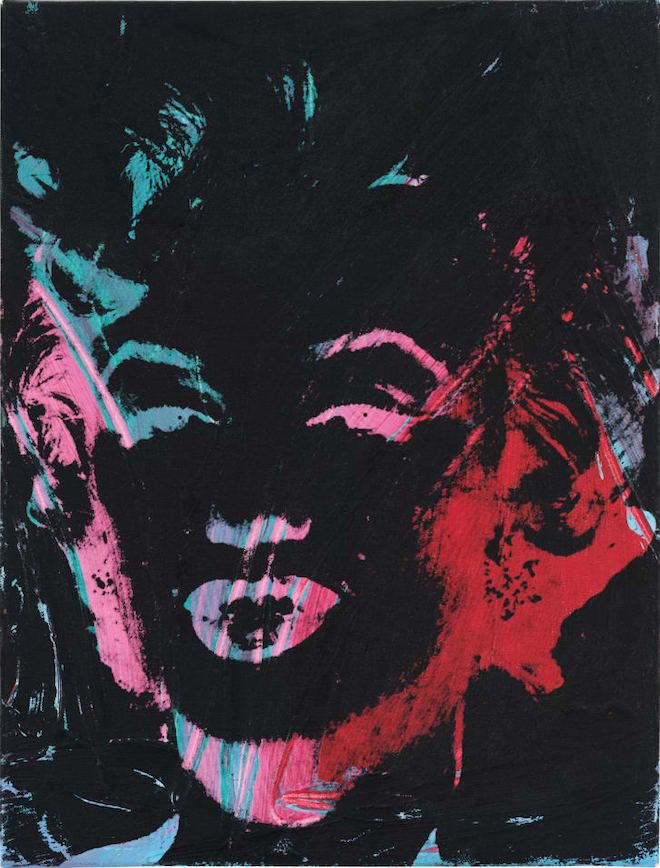 Coloured Marilyn: This is an artwork by prominent Andy Warhol. 