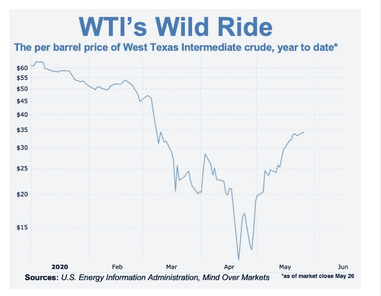 Investing Daily Review WTI Wild Ride