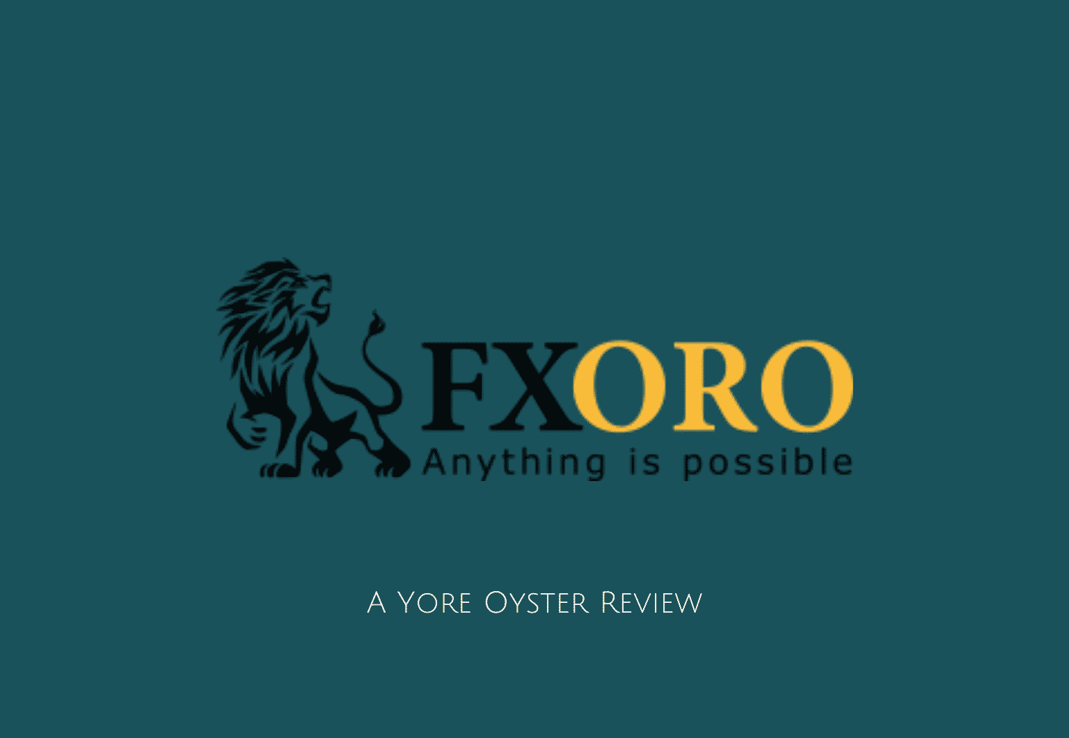 Fxoro 2021 Review A Broker With A Diverse Range Yore Oyster