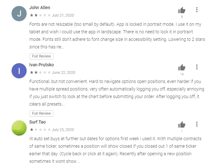 tastyworks review google play broker mobile