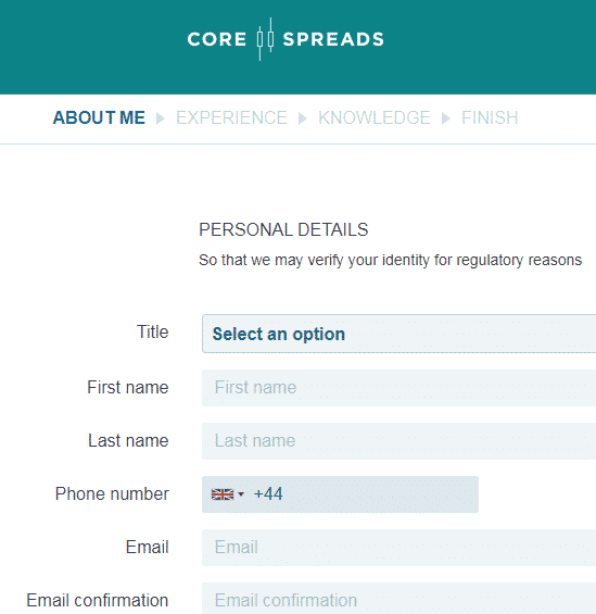 Signup Process