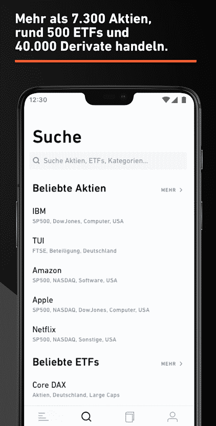 trading investing mobile platform