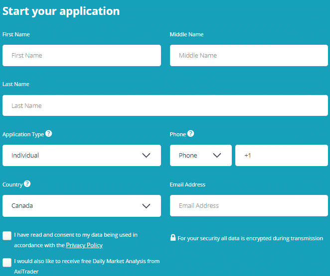 Signup Process