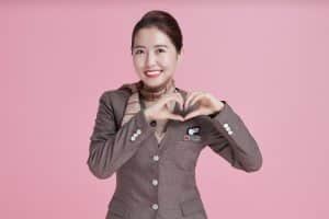 Flight Attendant Woman