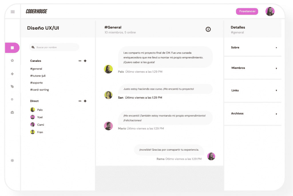 coderhouse UX/UI Design course