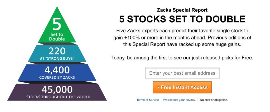 Special investing report from Zacks