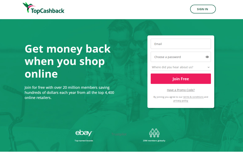 TopCashback Referral Code Sep 2022 25 Signup Bonus Yore Oyster