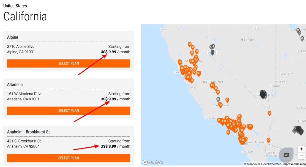 Anytime Mailbox Virtual Mailboxes In California, USA