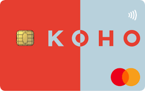 KOHO Premium Reloadable Prepaid Mastercard