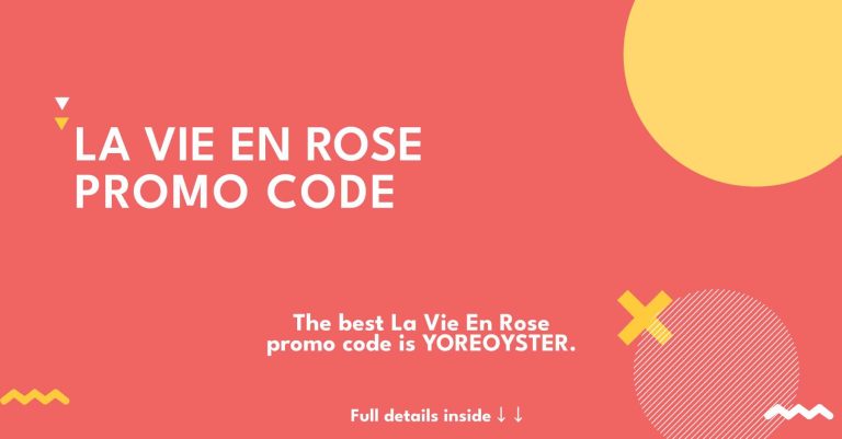 La Vie En Rose Canada Promo Codes  Save 50%
