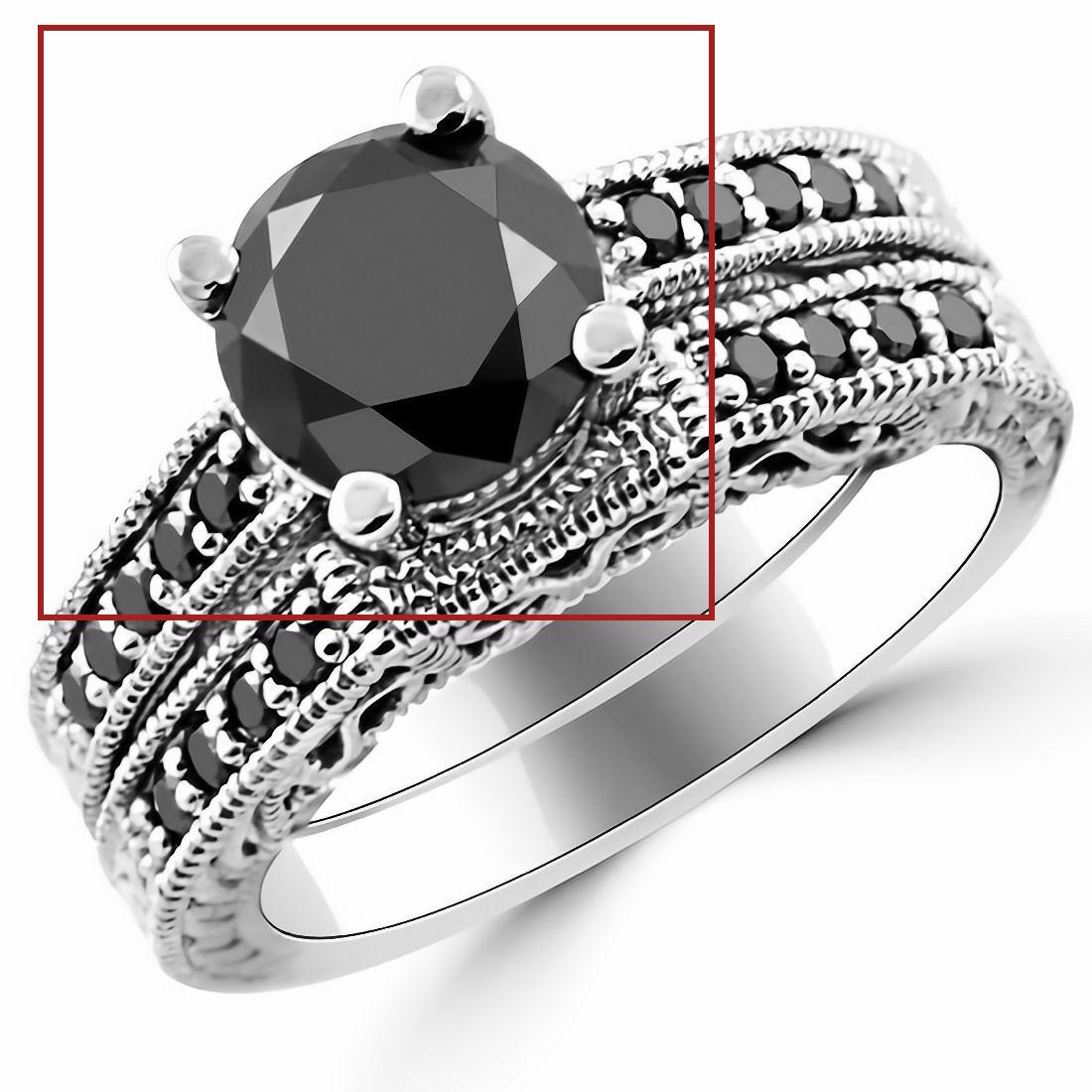Best Black Diamond Engagement Rings In Canada