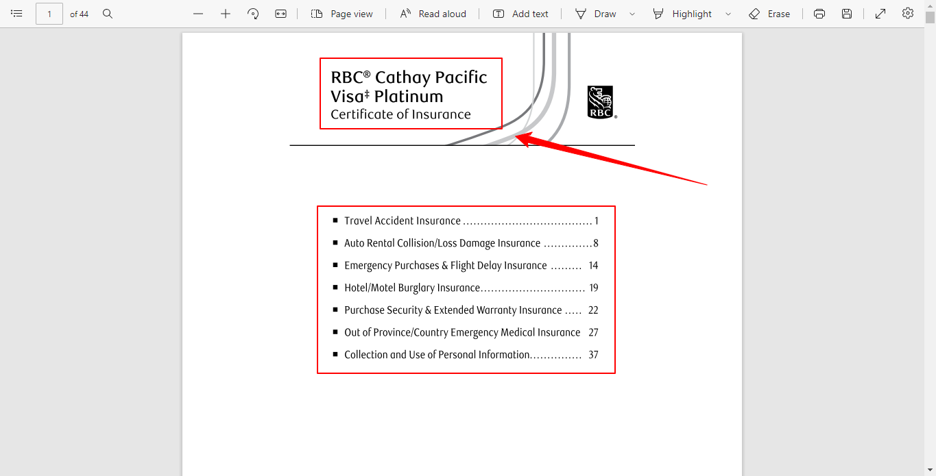 RBC Cathay Pacific Visa Platinum Review