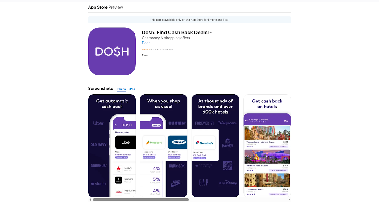 Dosh Referral Code YOREOYSTER + Up To $11 Bonus