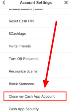 How To Delete Cash App Account